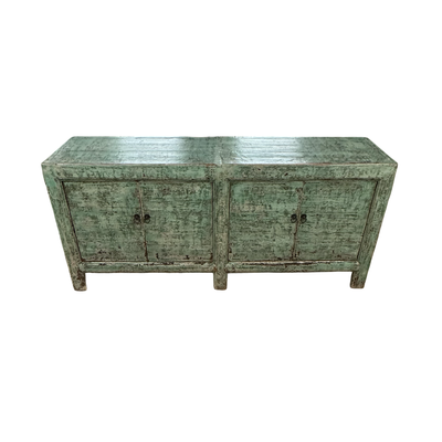 dressoir 4deur groen uniek