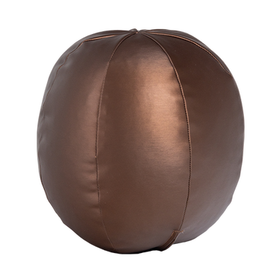 Rodeo bal kussen klein metallic naturel