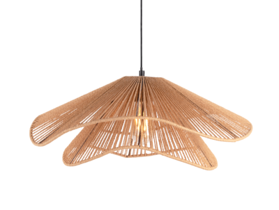Hanglamp Sombra Double jute