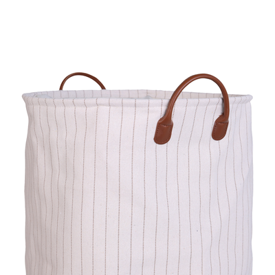 Wasmand leren hengsels