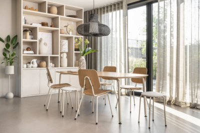 Design in Box Stoel No. 14 Zonder Armen Eiken Fineer