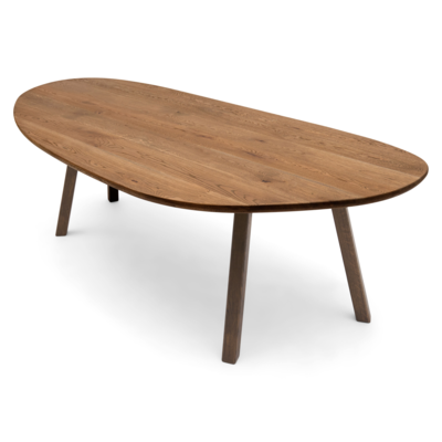 Loods 5 eettafel Clark tabacco dark