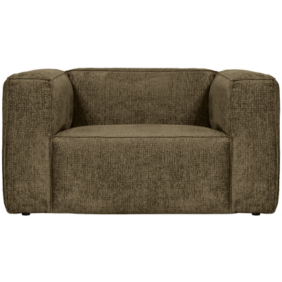 Bean fauteuil chenille velvet naturel