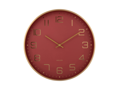Wandklok Elegance Glow