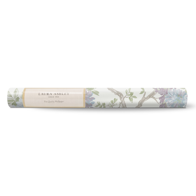 vliesbehang laura ashley wisteria garden pale iris