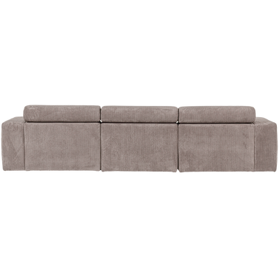 Novi chaise longue bank links oranje melange