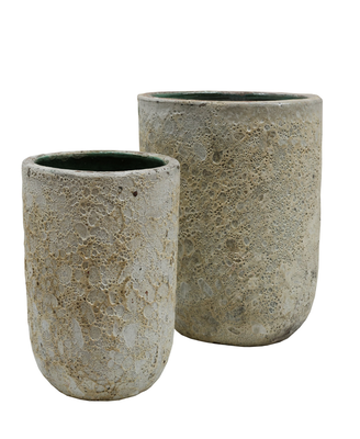Plantenpot Fuji relic beige