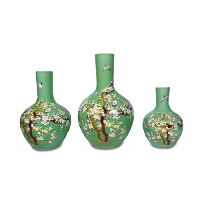 Bloemenvaas geel XL