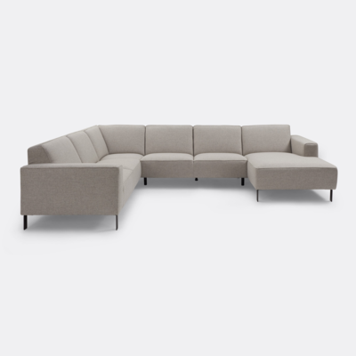 Loods 5 u-hoekbank Toronto nero