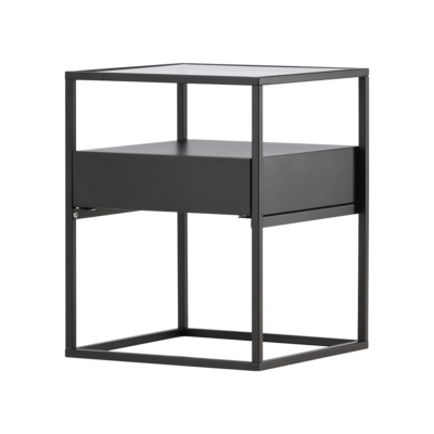 Metalen bijzettafel Dinand - 40 x 40 cm
