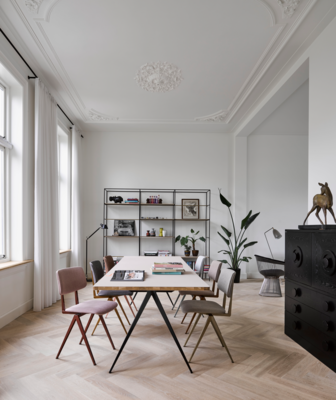 Stoel Galvanitas S16 gestoffeerd