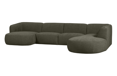 WOOOD Exclusive u-vorm bank Polly rechts