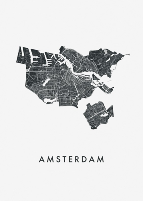 IXXI Amsterdam city map