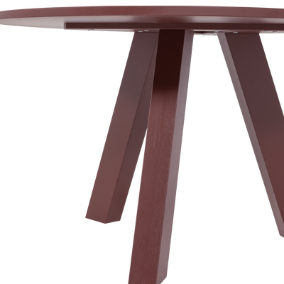 Rhonda eettafel o129 cm eiken middenbruin [fsc]