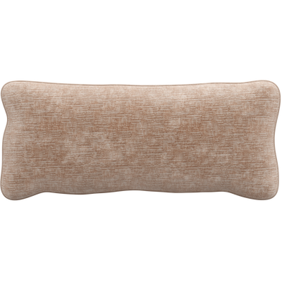 Bean kussen chenille velvet perzikroze
