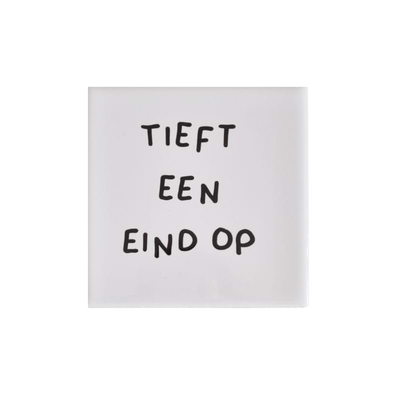 Tegel - Tieft een eind op 