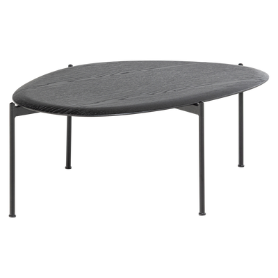 Kota salontafel 36x92x68 cm mdf/fineer zwart