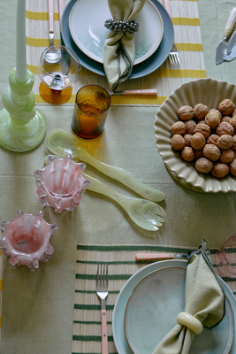 HK saladebestek mist green