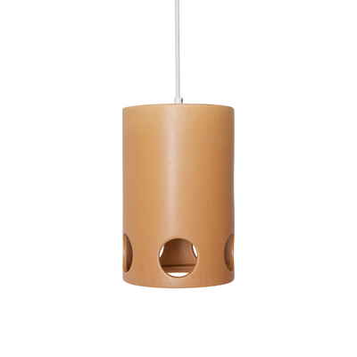 HKliving Hanglamp Ceramic peach
