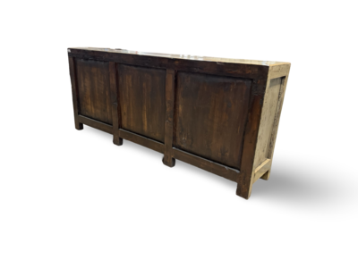 Dressoir grijs 6 deuren lak uniek
