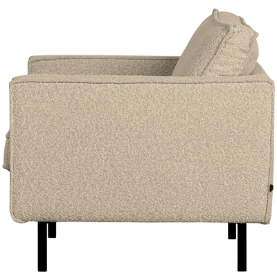 Rodeo fauteuil structure velvet frost