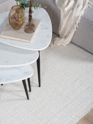 Vloerkleed Cross naturel