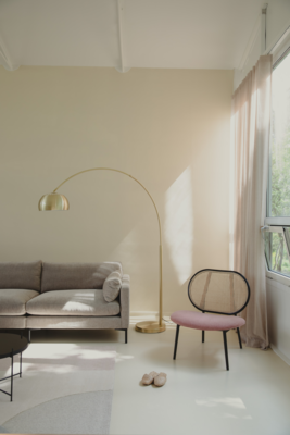 Zuiver Metal Bow Vloerlamp
