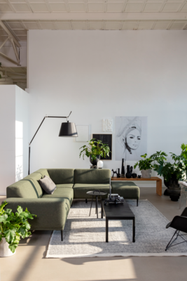 Loods 5 Design hoekbank Square links Dexter