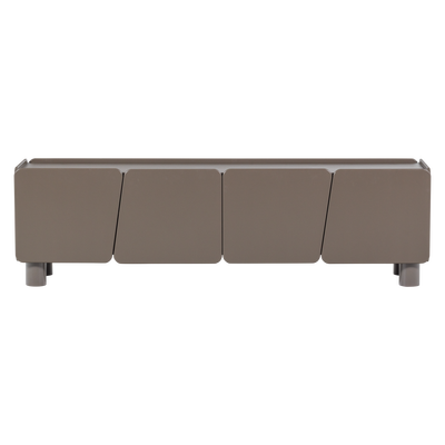 Root tv meubel 200 cm grenen truffel bruin [fsc]