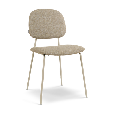 Eetkamerstoel Jasmijn - grijsbeige onderstel