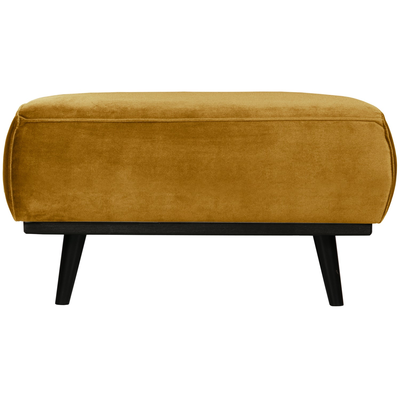 Statement hocker lichtbruin melange