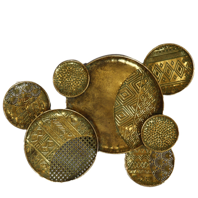 Metalen wanddecoratie