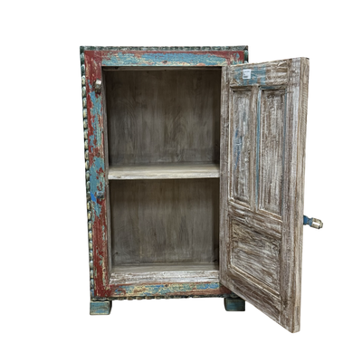 Kast 1 deur gekleurd uniek