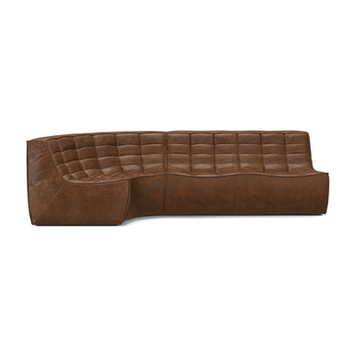 Modulaire bank N701 set - chestnut