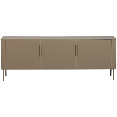 Gunnar tv meubel 154 cm grenen mud [fsc]
