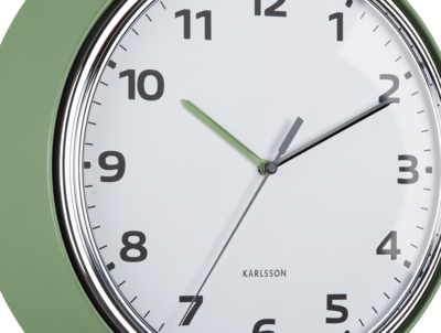 Wandklok Modern Retro