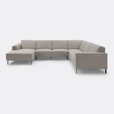 Loods 5 u-hoekbank Toronto nero