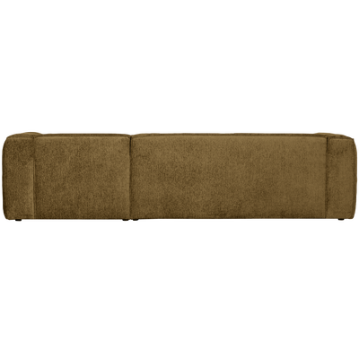 Bean hoekbank rechts chenille velvet taupe