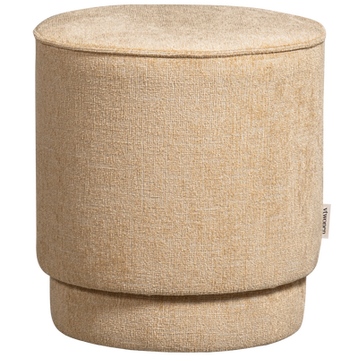 Pearl poef naturel melange