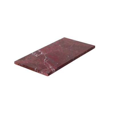 Dienblad marmer rood M