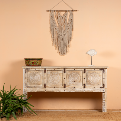 Console tafel Manasi hout