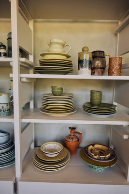 HKliving Servies Farmhouse Ceramics Klein bord - set van 2