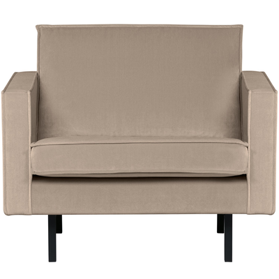 Rodeo fauteuil structure velvet frost