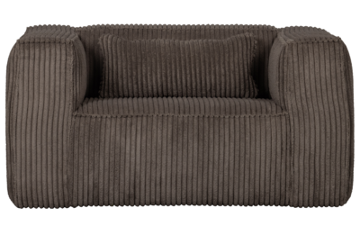Bean fauteuil grove ribstof