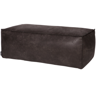 Rodeo poef 43x120x60 ecoleer cognac
