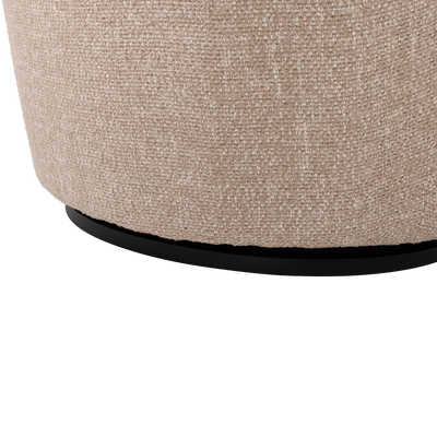 Serra draaifauteuil naturel melange
