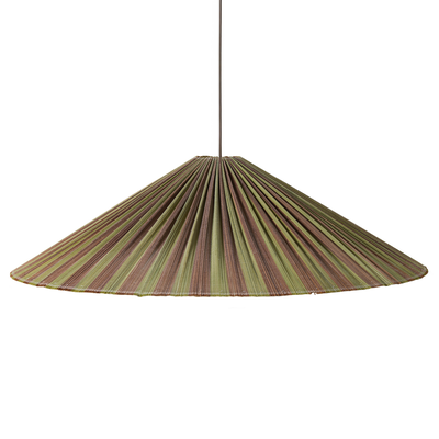 HKliving Hanglamp Plisse verdura