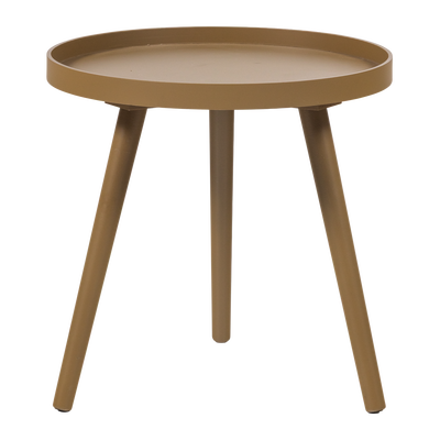 Sasha bijzettafel o41 cm hout honinggeel [fsc]