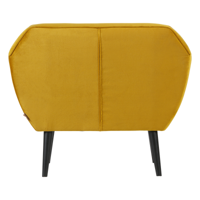 Rocco fauteuil velvet off white [fsc]