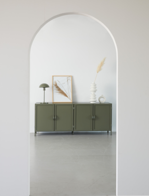 Dressoir Detroit olijfgroen Dressoir Detroit Green Olive